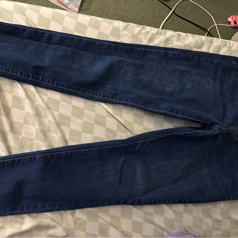Classic High Rise Blue Jeans